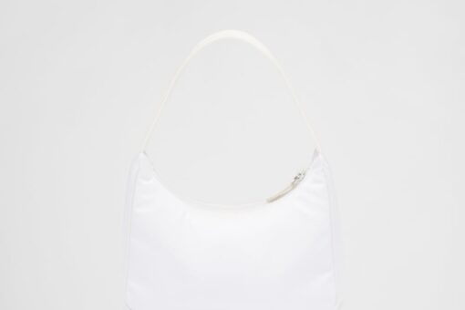 Prada Re-Nylon Mini Bag White