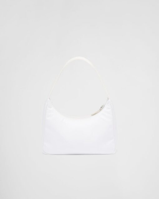 Prada Re-Nylon Mini Bag White