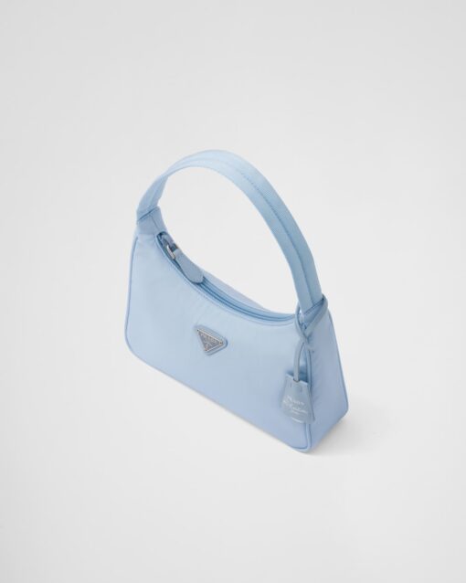 Prada Re-Nylon Mini Bag Light Blue