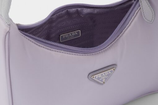 Prada Re-Nylon Mini Bag Wisteria Blue