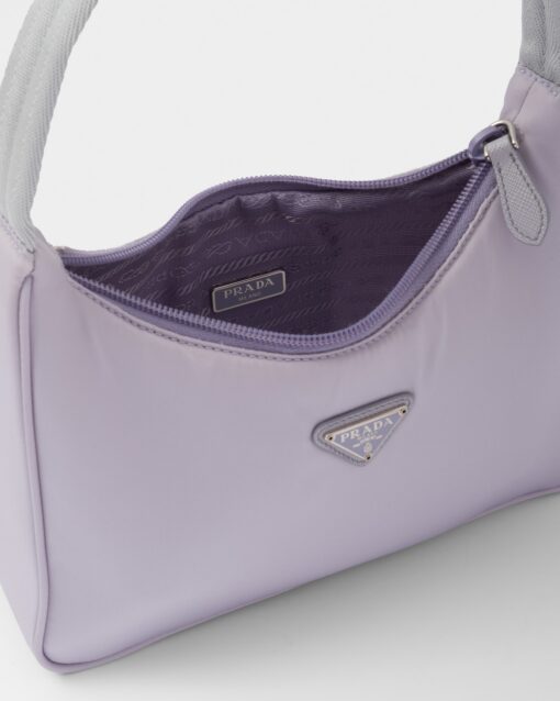 Prada Re-Nylon Mini Bag Wisteria Blue