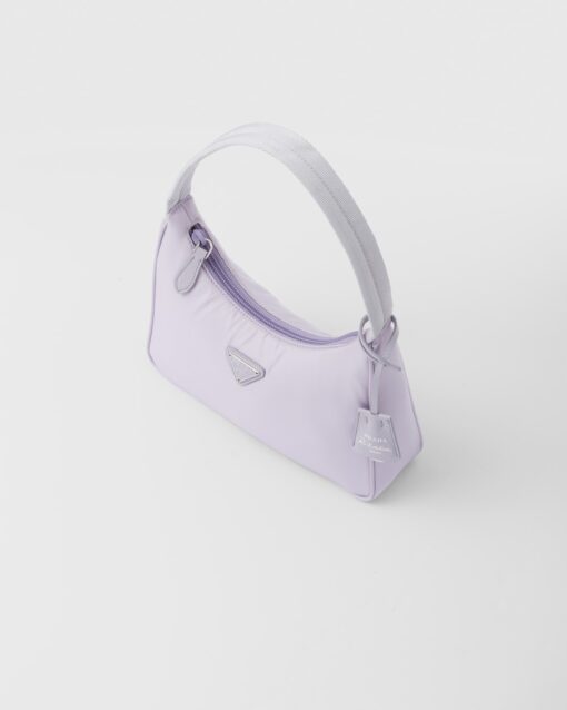 Prada Re-Nylon Mini Bag Wisteria Blue