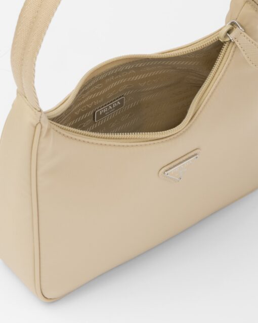 Prada Re-Nylon Mini Bag Desert Beige - Image 4