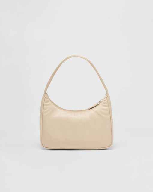 Prada Re-Nylon Mini Bag Desert Beige - Image 3