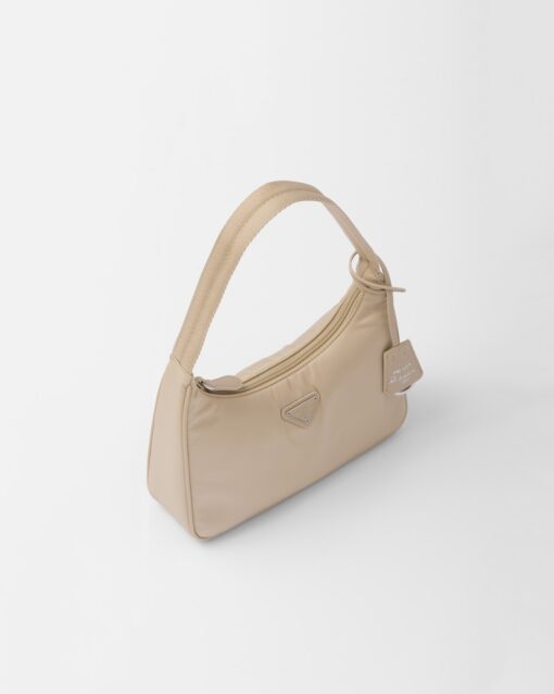 Prada Re-Nylon Mini Bag Desert Beige - Image 2