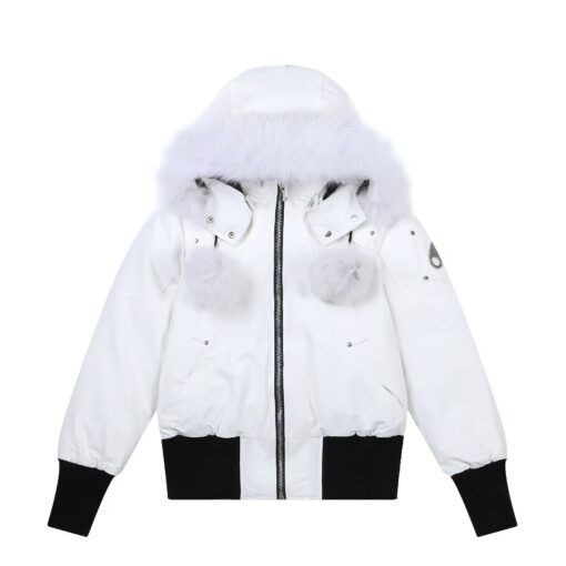 Moose Knuckles jacket White And Black