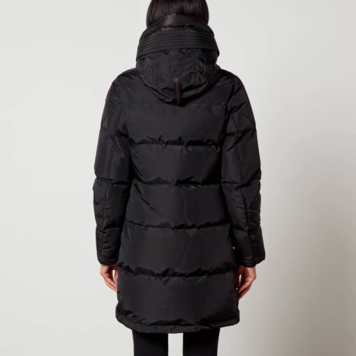 Parajumpers Long Bear Shell Coat Black