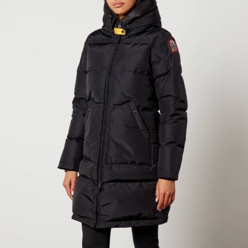 Parajumpers Long Bear Shell Coat Black