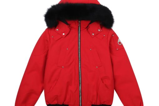 Moose Knuckles jacket Red And Black