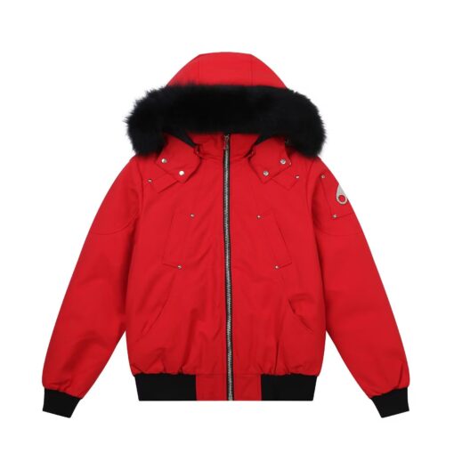 Moose Knuckles jacket Red And Black