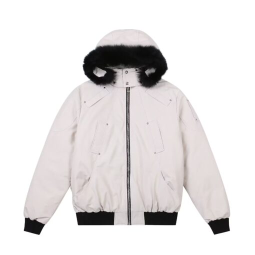 Moose Knuckles jacket Cream And Black