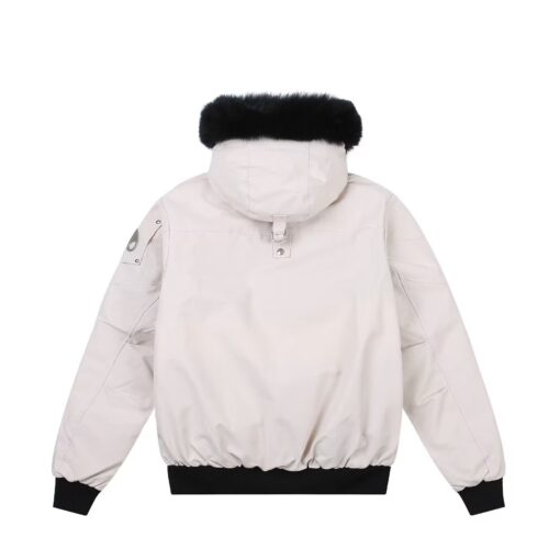 Moose Knuckles jacket Cream And Black