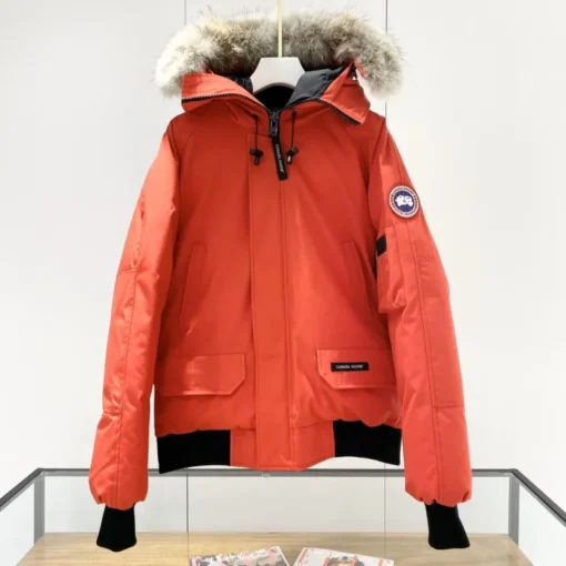 Canada Goose Down Jacket Red