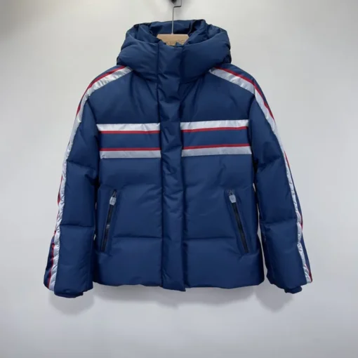 Dior Down Jacket Blue And White