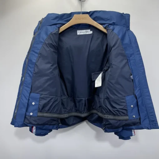 Dior Down Jacket Blue And White