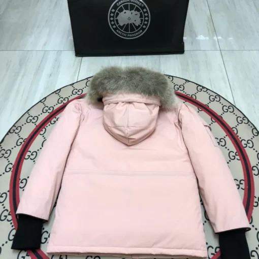 Canada Goose Down Jacket Baby Pink