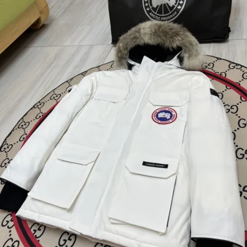 Canada Goose Down Jacket White