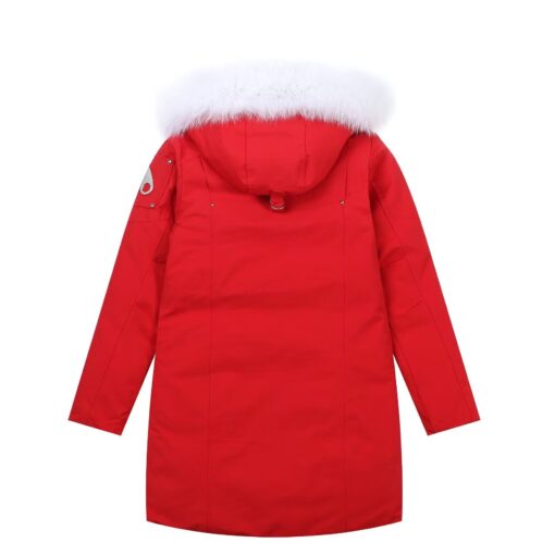 Moose Knuckles jacket Red And White