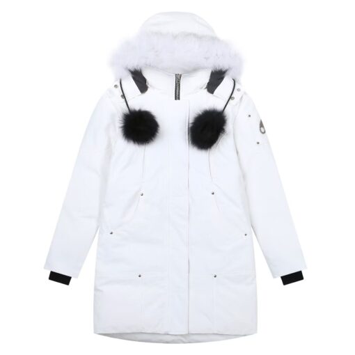 Moose Knuckles jacket White And Black