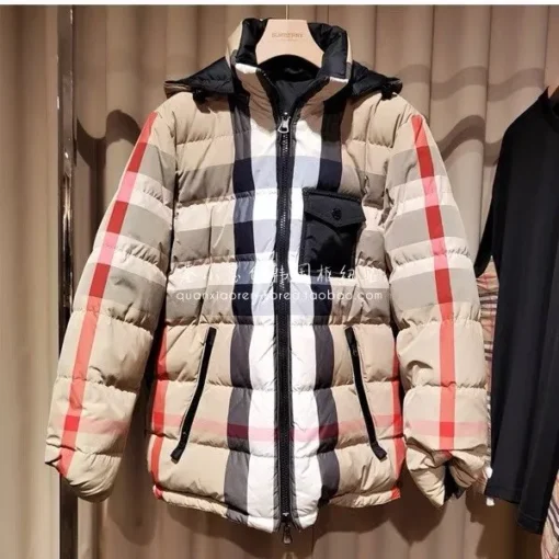 Burberry Down Jacket Print