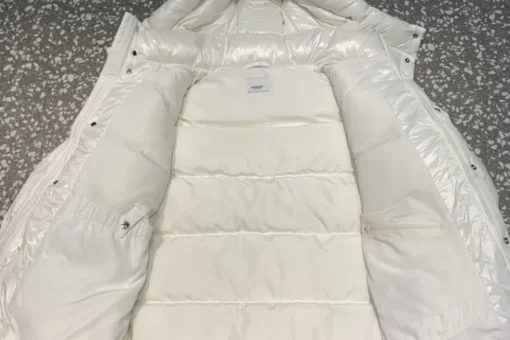 Burberry Down Jacket White