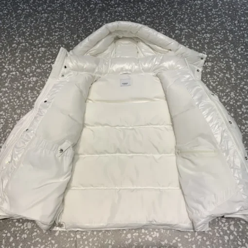 Burberry Down Jacket White