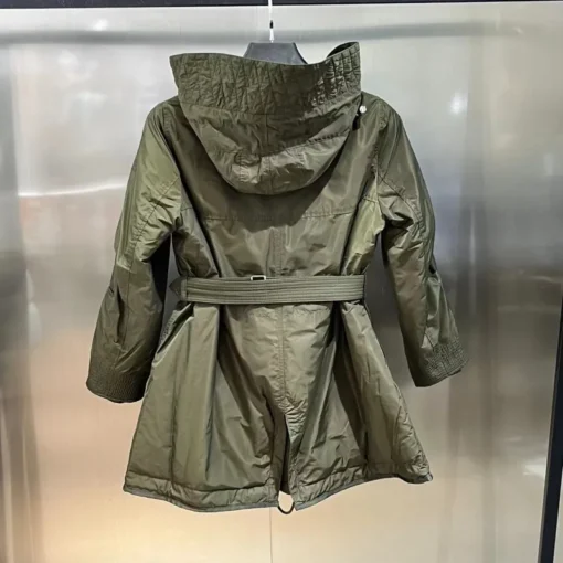 Burberry Women Down Jacket Olive