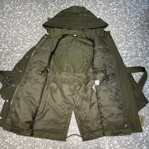 Burberry Women Down Jacket Olive