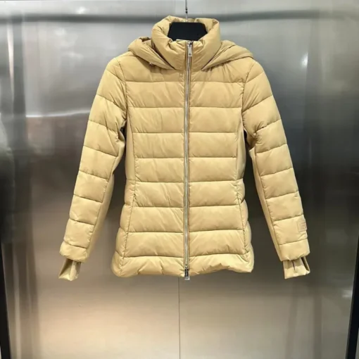 Burberry Down Jacket Beige