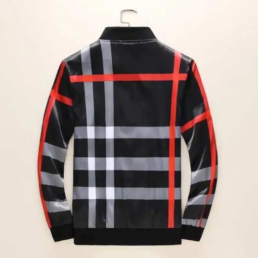 Burberry Jacket Black White Print