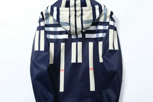 Burberry Jacket Black White