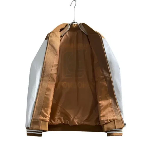 Burberry Jacket Brown White - Image 2