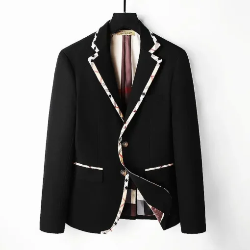 Burberry Suit Jacket Black