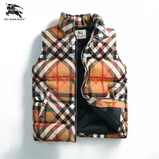 Burberry Down Vest Print