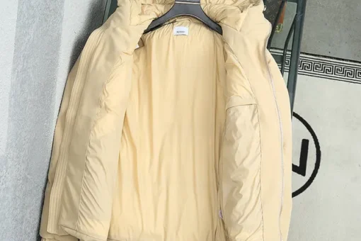 Burberry Down Jacket Beige