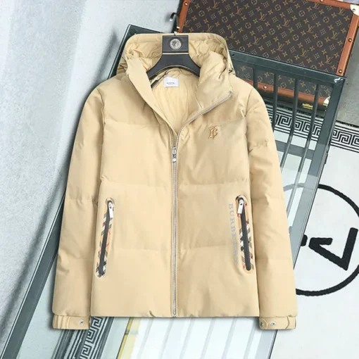 Burberry Down Jacket Beige