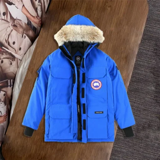 Canada Goose Down Jacket Blue White