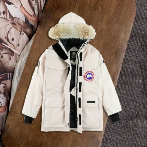 Canada Goose Down Jacket White