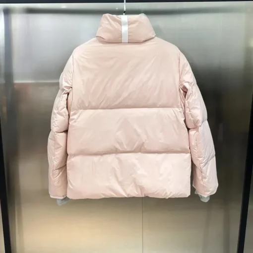 Canada Goose Down Jacket Baby Pink And Gray