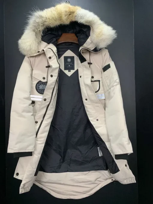 Canada Goose Women Down Jacket Cream - Image 2