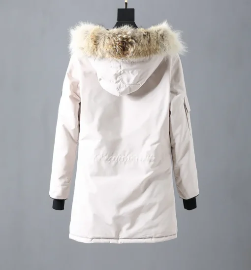 Canada Goose Down Jacket White - Image 3