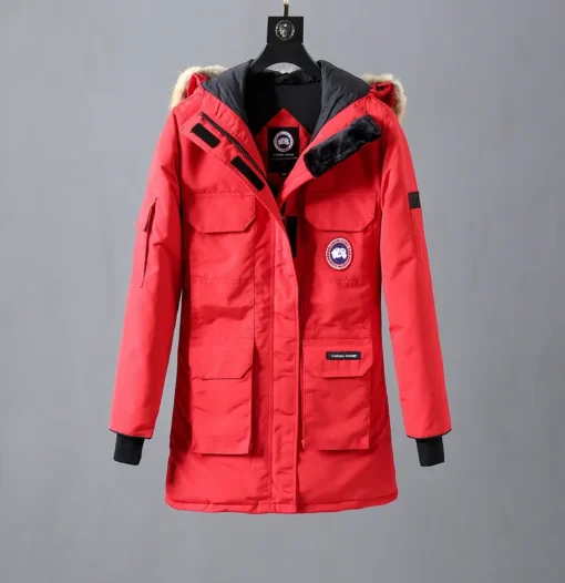 Canada Goose Down Jacket Red