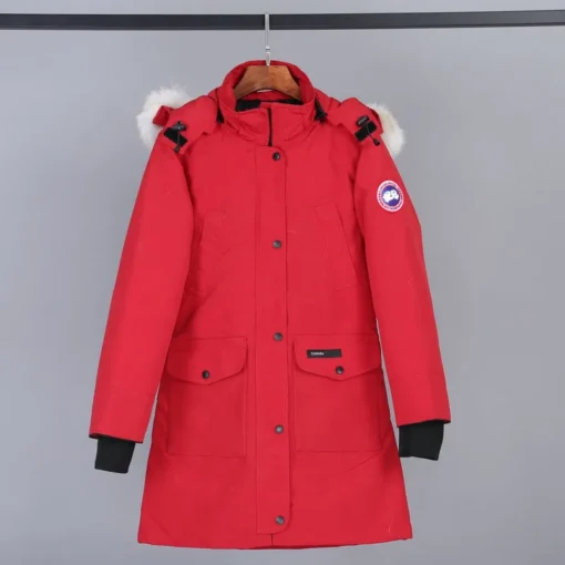 Canada Goose Down Jacket Red