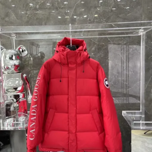 Canada Goose Down Jacket Red