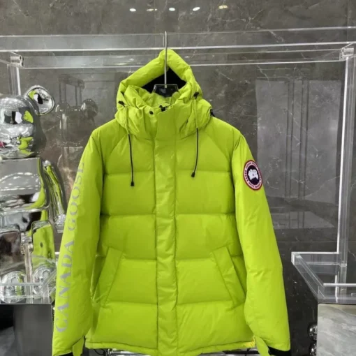 Canada Goose Down Jacket Yellow