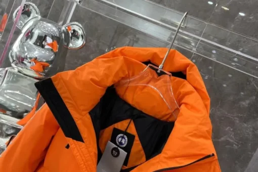 Canada Goose Down Jacket Orange