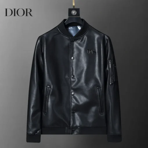 Dior Black Leather Jacket