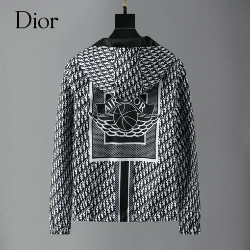 Dior Jacket Black White - Image 2