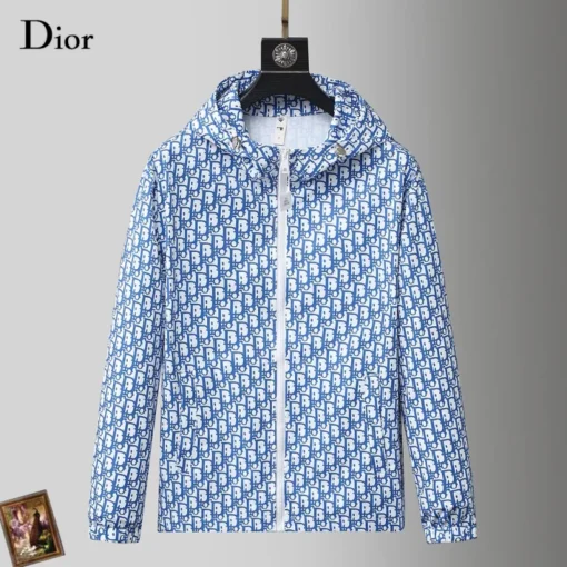 Dior Jacket White Blue