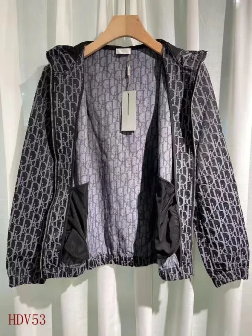 Dior Jacket Black Gray